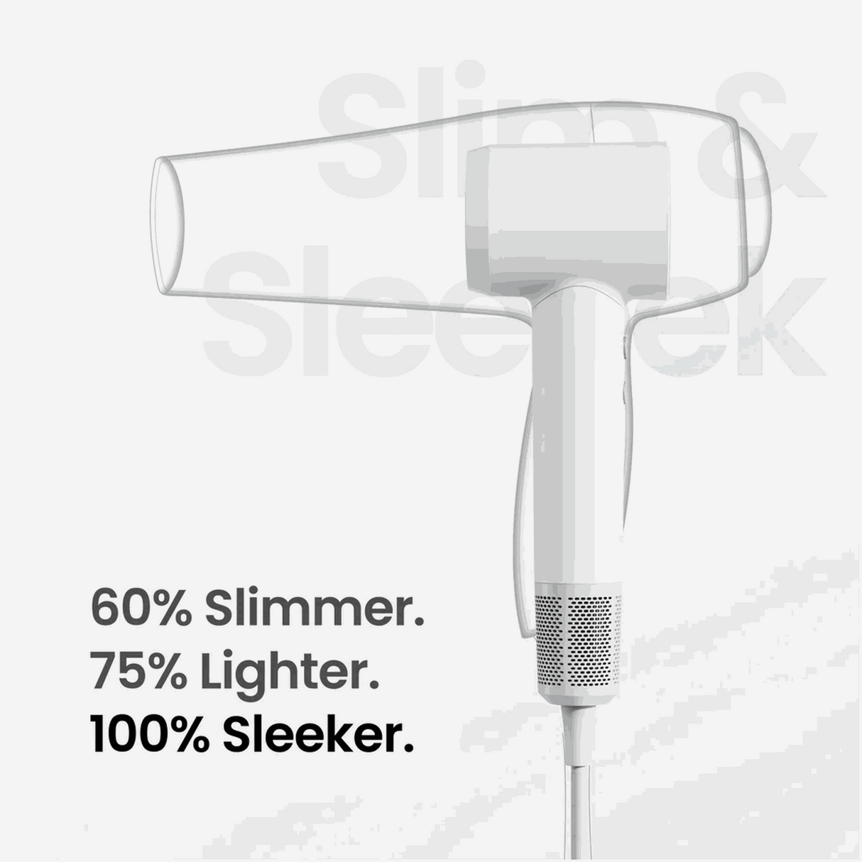 Laifen SE High speed hair dryer 1400W - White - Zayoom