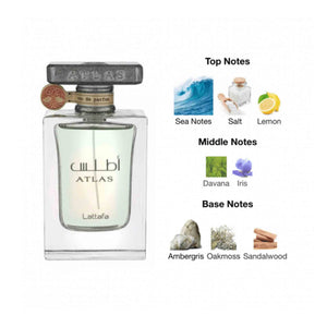 Lattafa Atlas EDP Spray for Unisex 55Ml