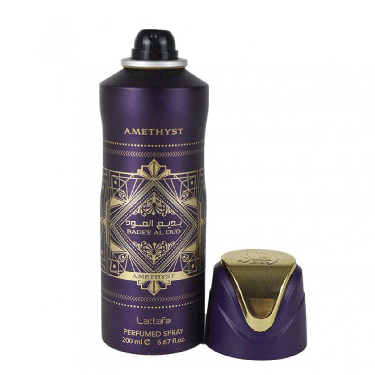 لطافة بديع العود جمشت عطر للجسم للجنسين 200 مل