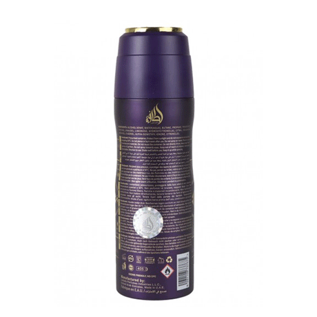 لطافة بديع العود جمشت عطر للجسم للجنسين 200 مل