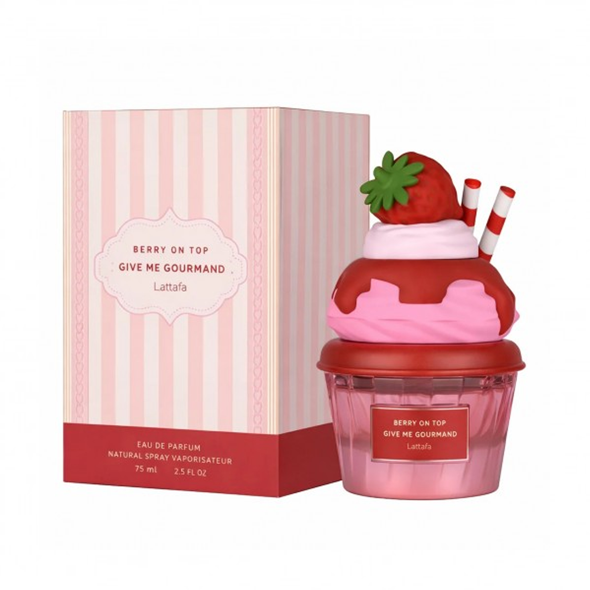 Lattafa Give Me Gourmand Berry On Top EDP For Women 75ml