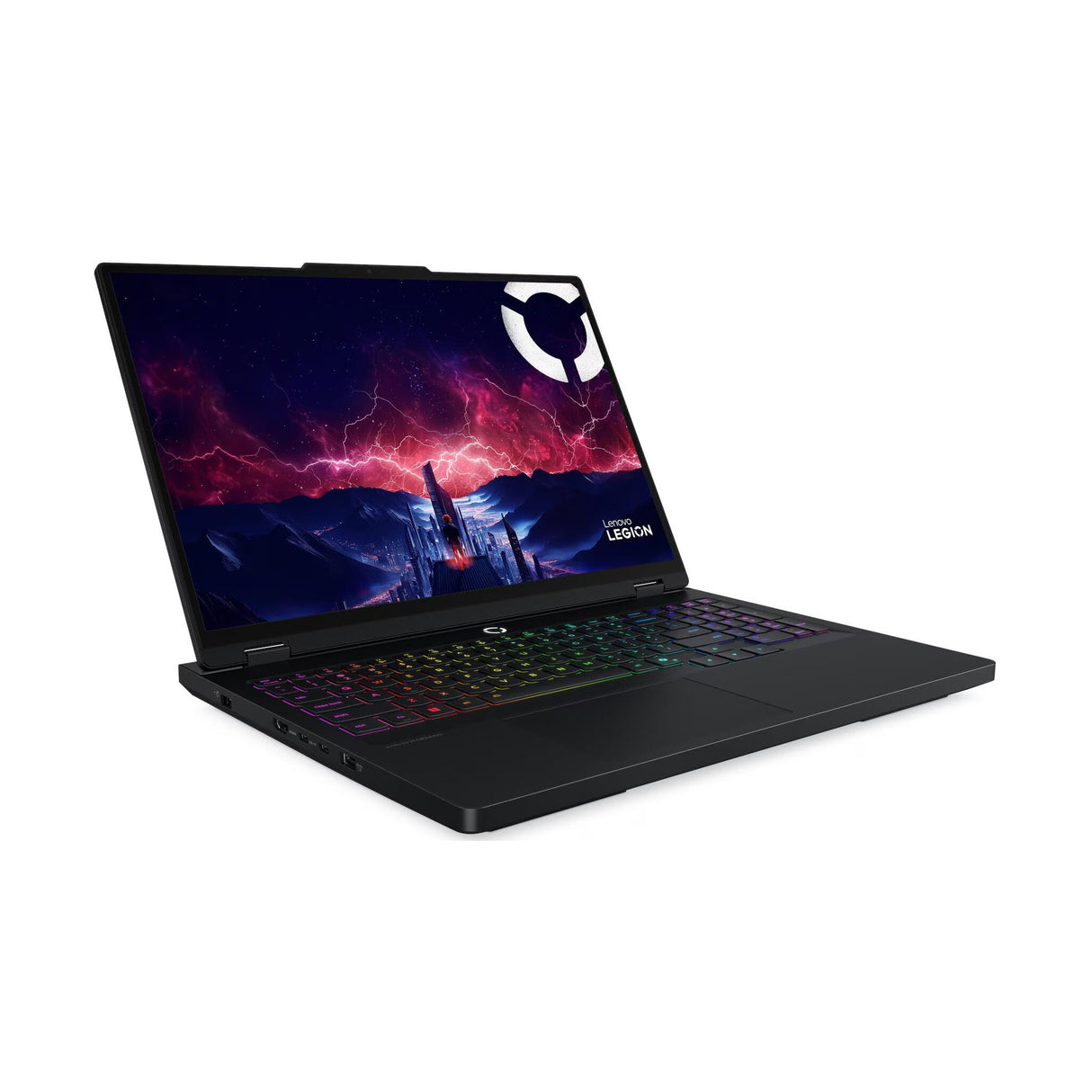 Lenovo LEGION Pro 5 Gen 10 Gaming Laptop 16" WQXGA IPS, 240Hz,CPU Ryzen 9 8945HX, RAM 32GB DDR5, SSD 1TB M.2, RTX 5060 8GB, DOS (Without OS) - Black (Eng/Arb Keyboard)