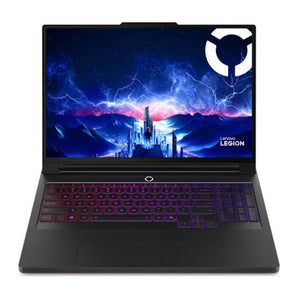 Lenovo LEGION Pro 7 Gen 10 Gaming Laptop 16" WQXGA OLED, 240Hz, CPU Ultra 9 275HX, RAM 64GB DDR5, SSD 2TB M.2, RTX 5080 16GB, DOS (Without OS) - Black (Eng/Arabic Keyboard)