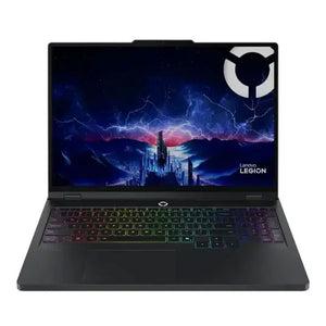 Lenovo Legion Pro 5 16IAX10H 16 Inch WQXGA OLED 165Hz - CPU Ultra 9 275HX - RAM 32GB DDR5 - SSD 1TB M.2 RTX 5070 Ti 12GB DOS (Without OS) Gaming Laptop - Eclipse Black (Eng/Arb Keyboard)
