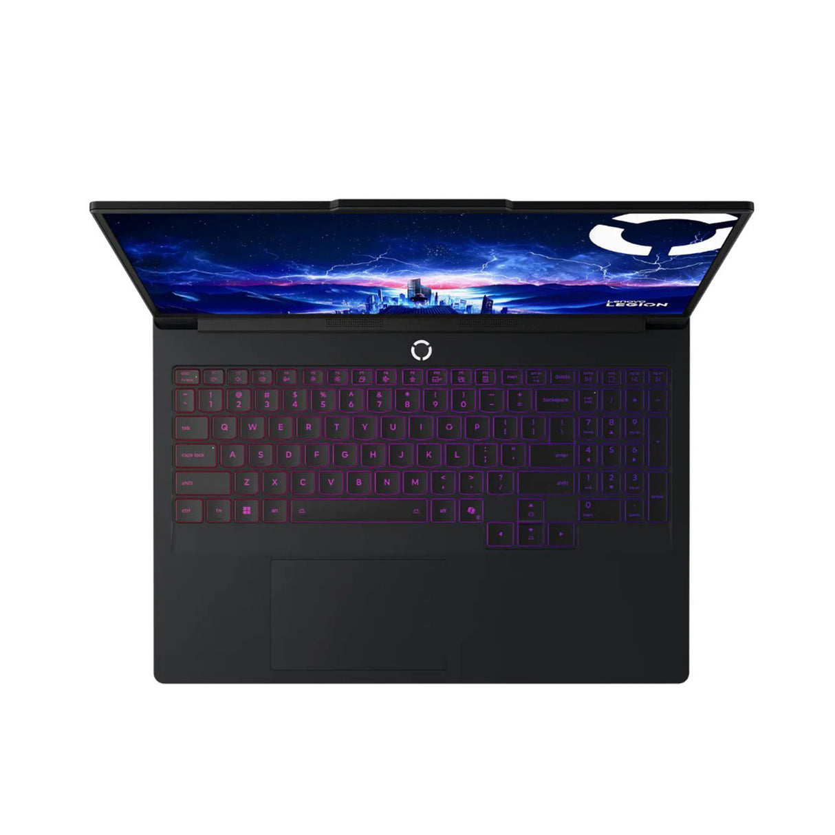 Lenovo Legion Pro 7 16IAX10H 16 Inch WQXGA OLED 240Hz - CPU Ultra 9 275HX RAM 32GB DDR5 - SSD 2TB M.2 RTX 5070 Ti 12GB - DOS (Without OS) Gaming Laptop - Eclipse Black (Eng/Arb Keyboard)
