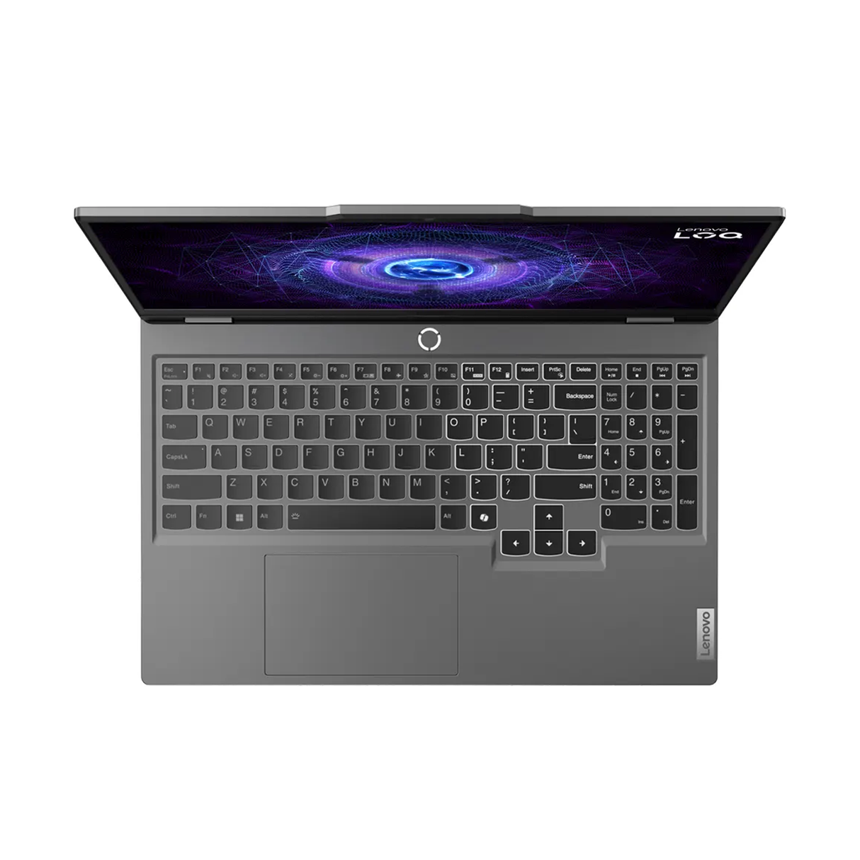 Lenovo LOQ Gen 9 Gaming Laptop - 15.6 Inch FHD IPS 144Hz - CPU i7-12650HX - RAM 16GB DDR5 - SSD 512GB M.2 - RTX 4050 6GB - DOS (Without OS) - Luna Grey - English/Arabic Keyboard