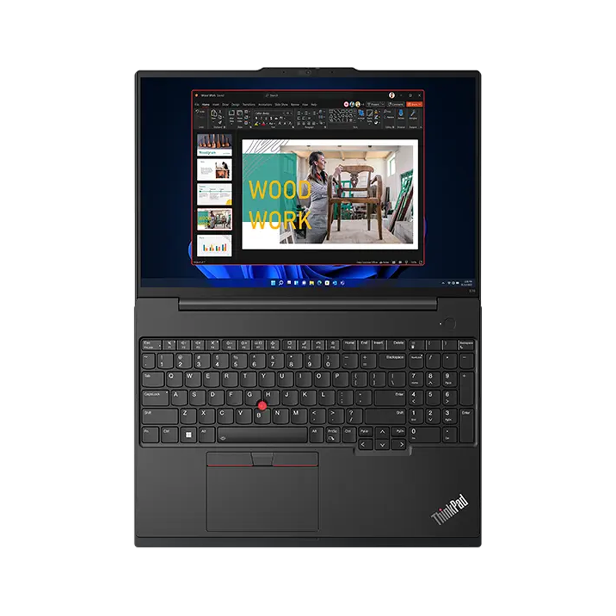Lenovo ThinkPad E16 Gen 1 Laptop - 16.0 Inch WUXGA (1920 x 1200) - CPU i5-13420H - RAM 8GB DDR4 - SSD 512GB M.2 - DOS (Without OS) - Black - English/Arabic Keyboard