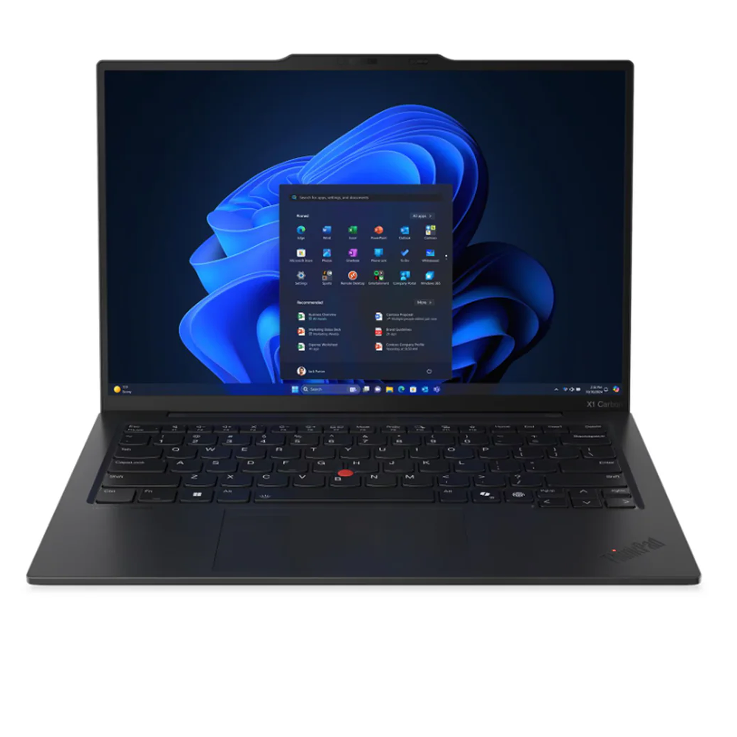 Lenovo ThinkPad X1 Carbon Gen 13 Aura Edition Laptop - 14 Inch WUXGA (1920x1200) - CPU Ultra 7 265U - RAM 64GB DDR5 - SSD 1TB M.2 - Windows 11 Pro - Black - English/Arabic Keyboard