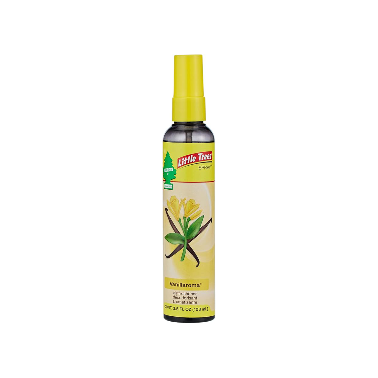 Little Tree Air Freshener - 103Ml Spray - Vanillaroma - Zayoom