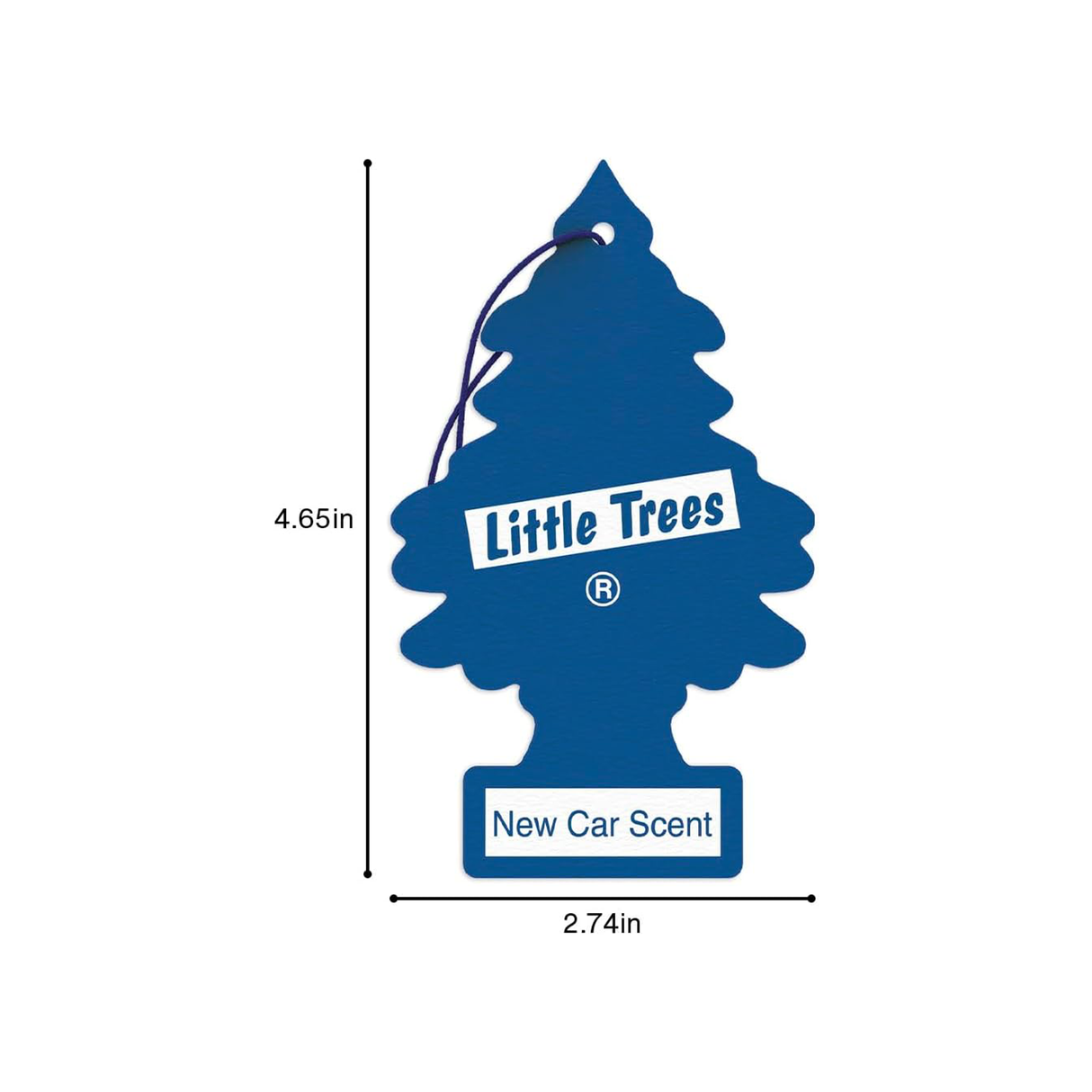 Little Tree Paper Small - New Car Scent - Zayoom
