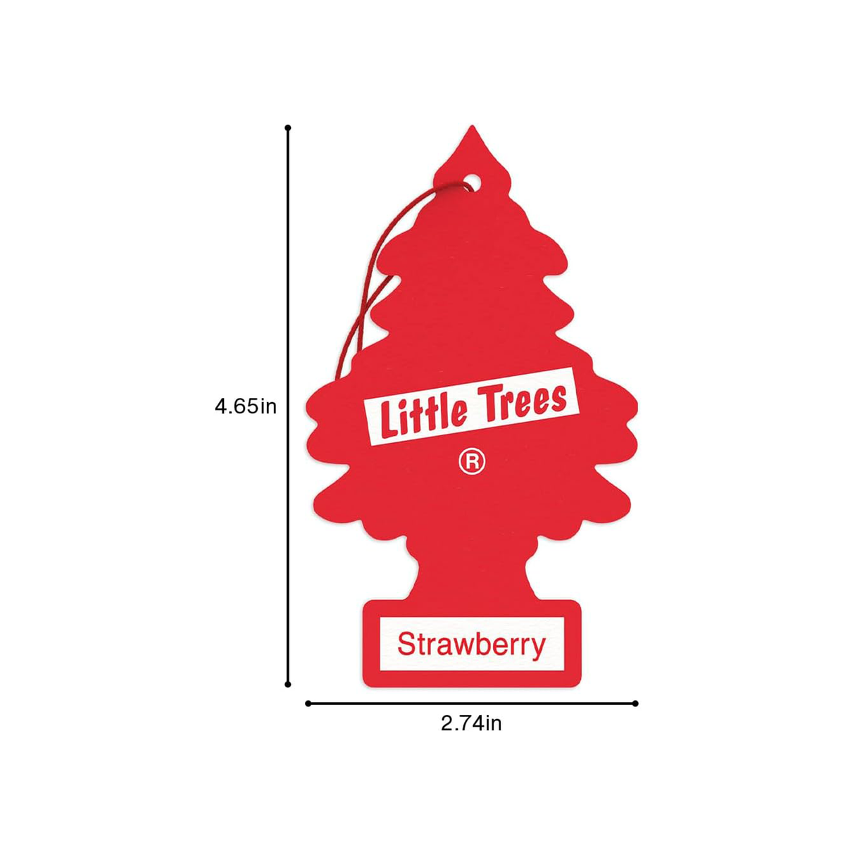 Little Tree Paper Small - Strawberry - Zayoom