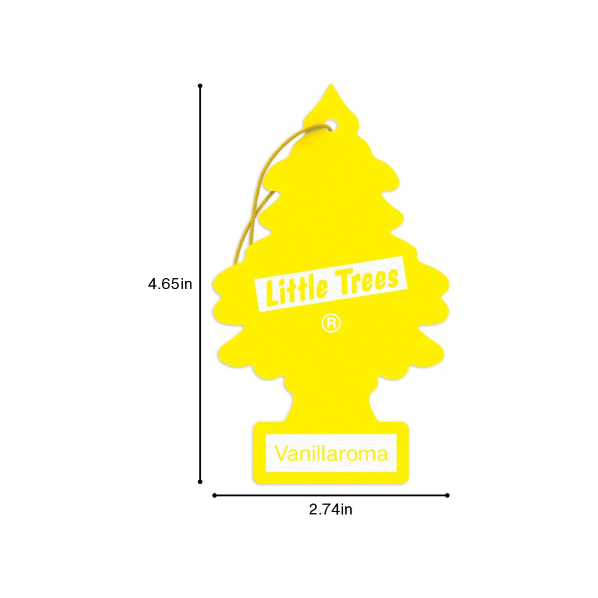 Little Tree Paper Small - Vanillaroma - Zayoom