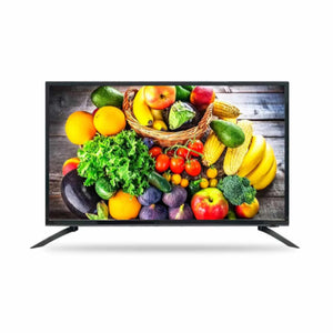 GDLIFE Times 32-Inch Solar Powered HD TV Entertainment & Power Kit with 50W Panel, 60,000mAh Battery Dual LED Bulbs, Remote Control & Lighting Kit