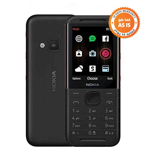 Nokia 5310 TA-1212 Dual SIM - Mobile Phone - Black/Red - ( AS-IS )