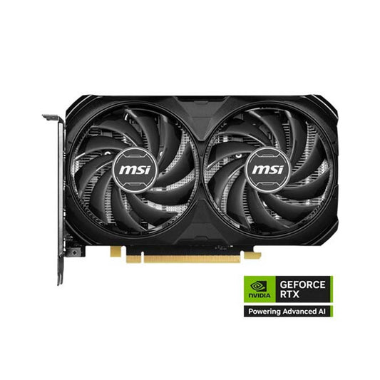 MSI Nvidia Geforce RTX 4060Ti Ventus 2X OC 16GB GDDR6X Graphics Card - Black