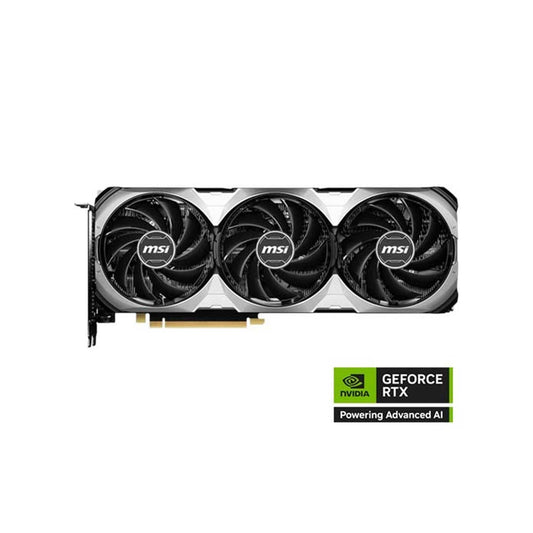 MSI Nvidia Geforce RTX 4070 Super Ventus 3X OC - 12GB - GDDR6X DLSS 3 - Graphics Card - White