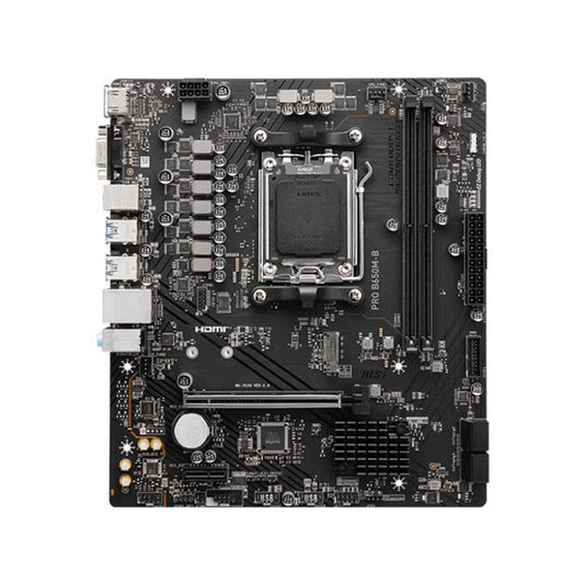 MSI PRO - B650M-B DDR5 mATX Gaming Motherboard - Black