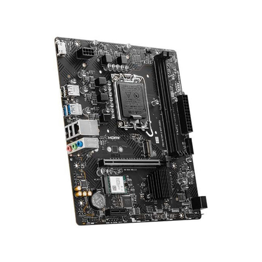 MSI PRO H610M-S DDR4 WiFi mATX Motherboard - Black