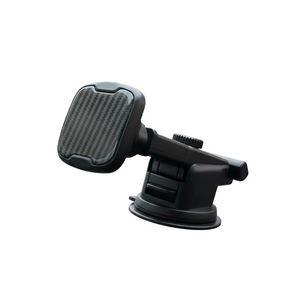 حامل هاتف مغناطيسي للسيارة مع قاعدة شفط – أسود