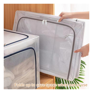 Clothes Organizer 60L (50×40×33 cm - Clear