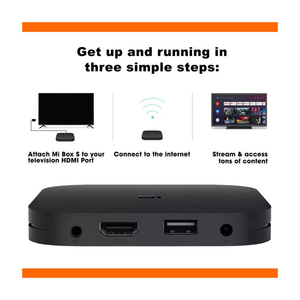 Xiaomi Box S 4K Ultra HD Set-Top Box - Black - ASIS