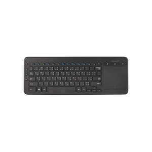 Microsoft Wireless AIO Media Wireless Keyboard (Arabic/English) - Black - Zayoom