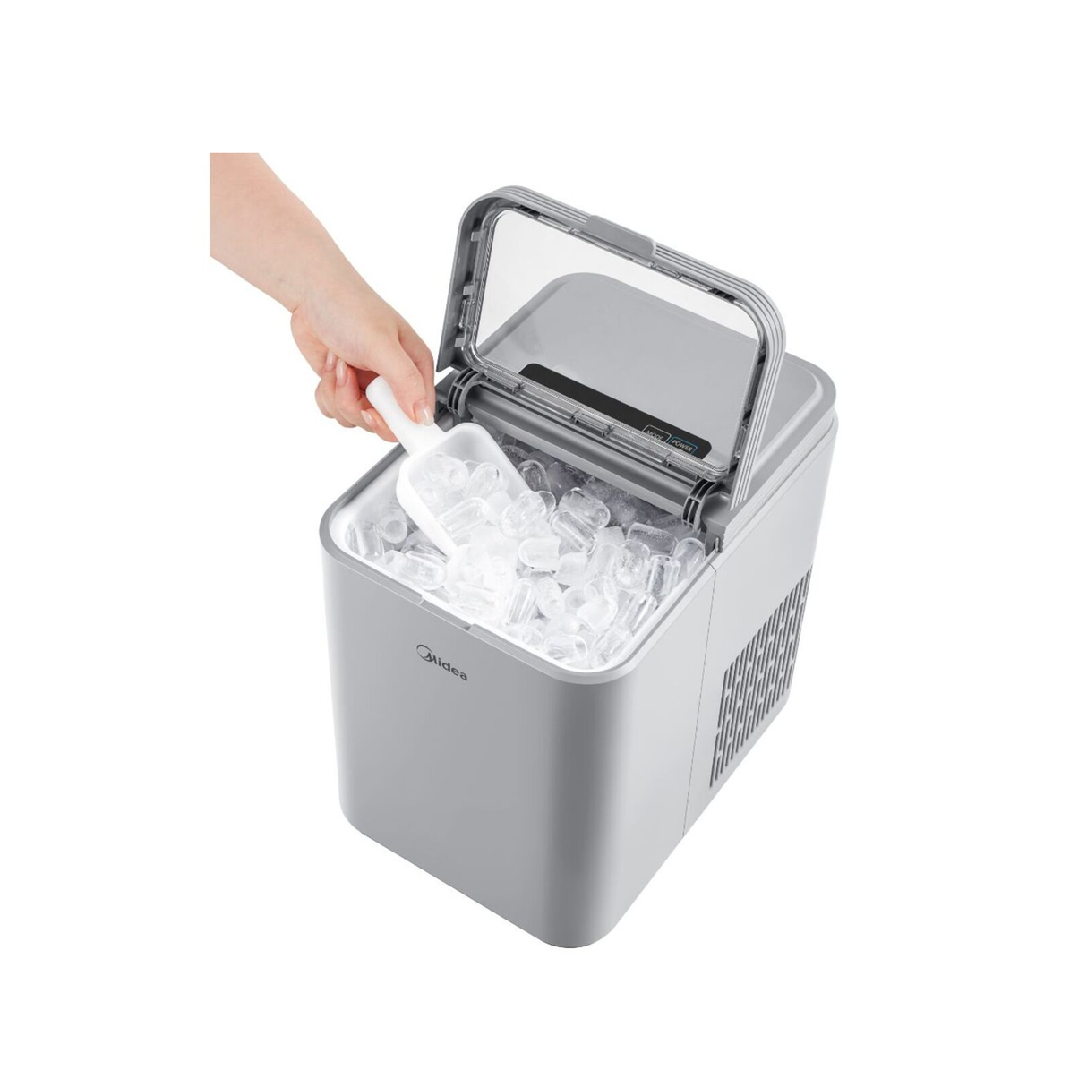 Midea 12kg Bullet Ice Maker - Gray - MERI12BG43KW