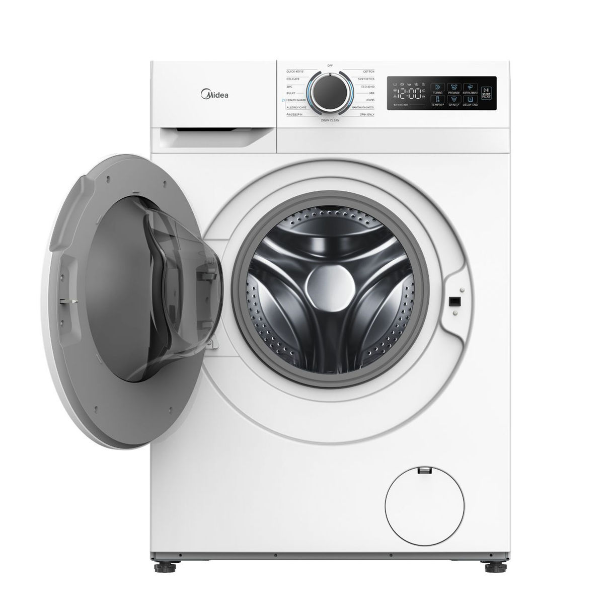 Midea Front Load Washer 8kg - White