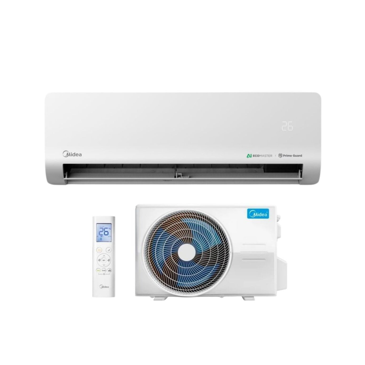 Midea Split Air Conditioner Inverter 26,000 BTU WiFi Cool - MIKEZ2-24HRF-I