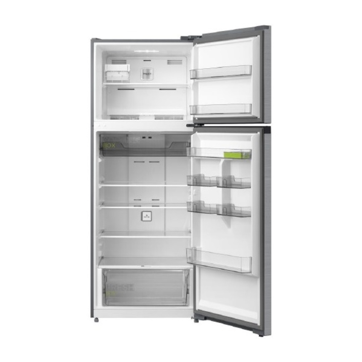 Midea Top Mount Freezer Refrigerator 463 Liters 16.3 CFT - Silver