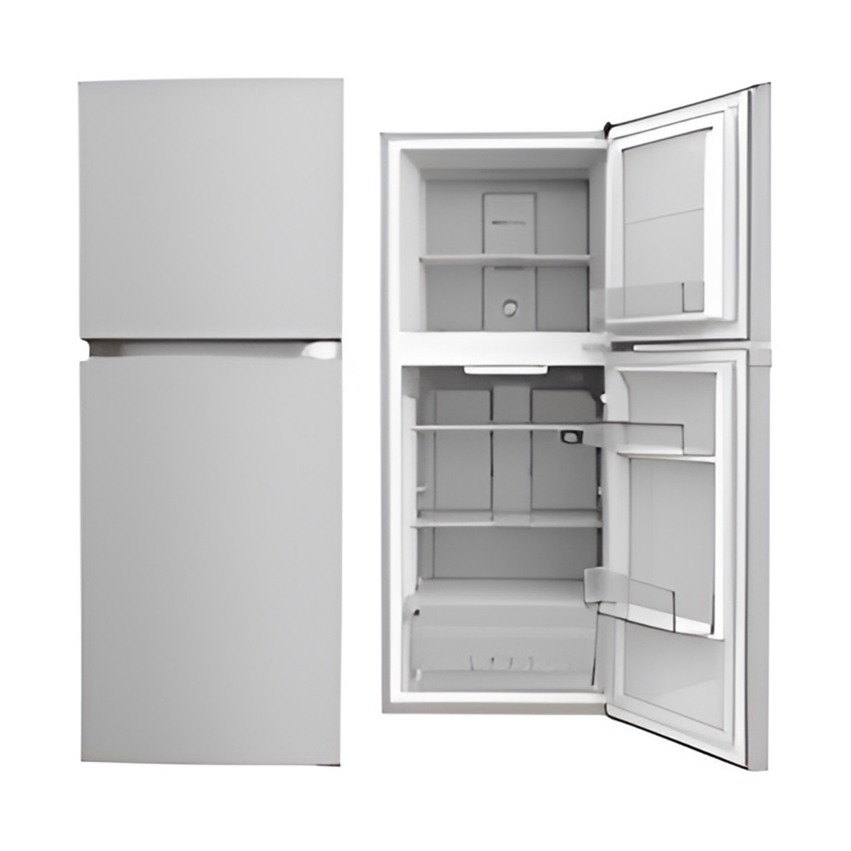 Skyworth Top Mount Freezer Refrigerator 219 Liters - Silver