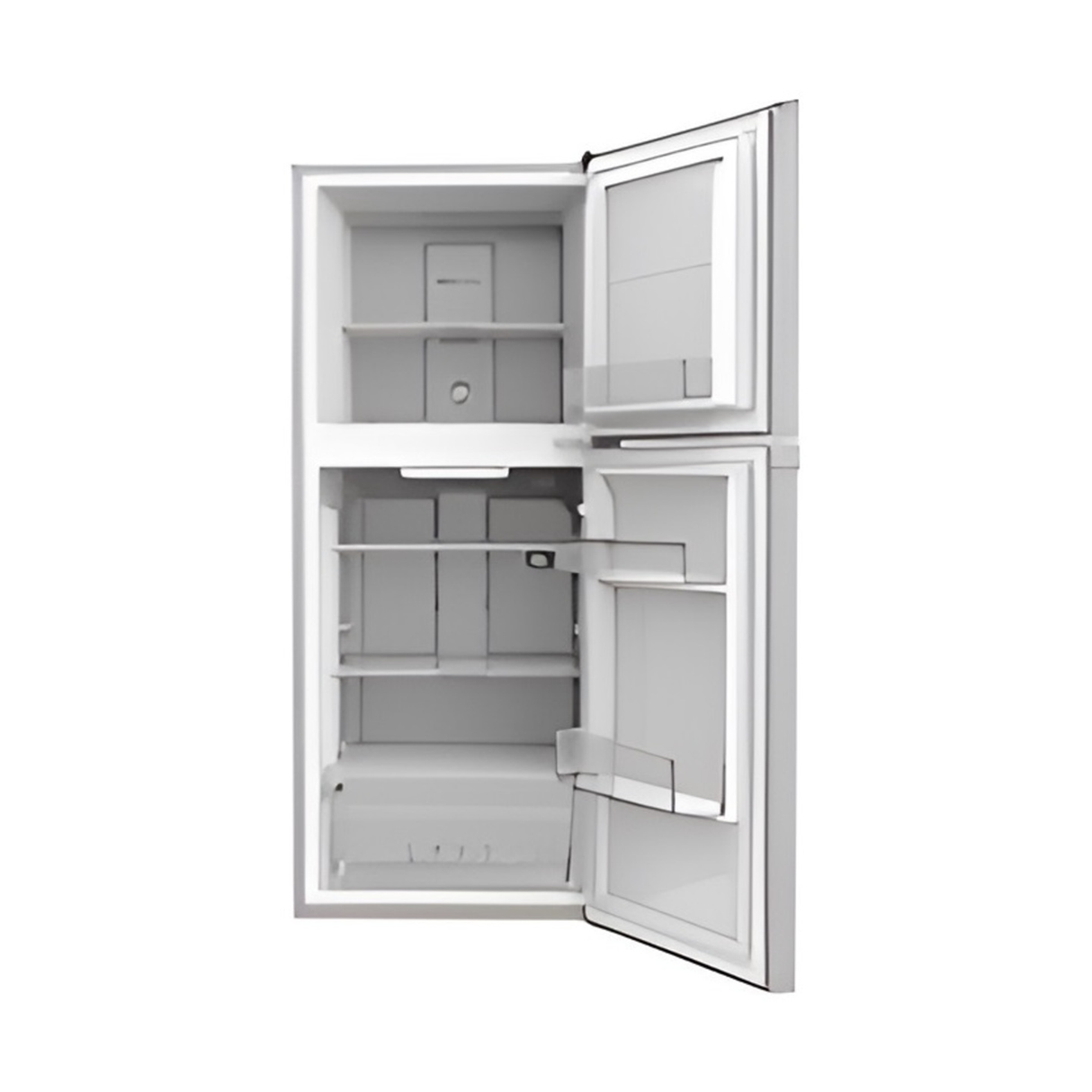 Skyworth Top Mount Freezer Refrigerator 219 Liters - Silver