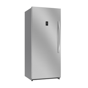 Midea Upright Freezer Refrigerator 595 Liters 21 CFT - Bru Steel