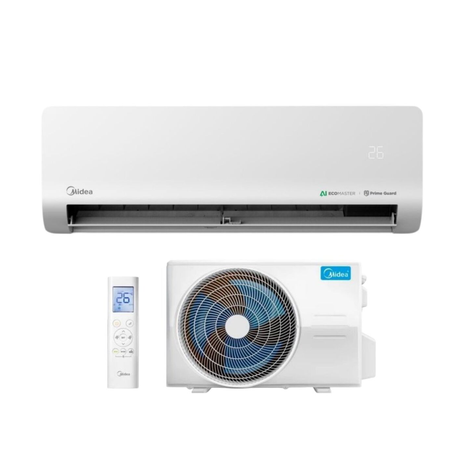 Midea Split Air Conditioner Inverter 19,000 BTU WiFi Cool - MIKEZ2-18HRF-I