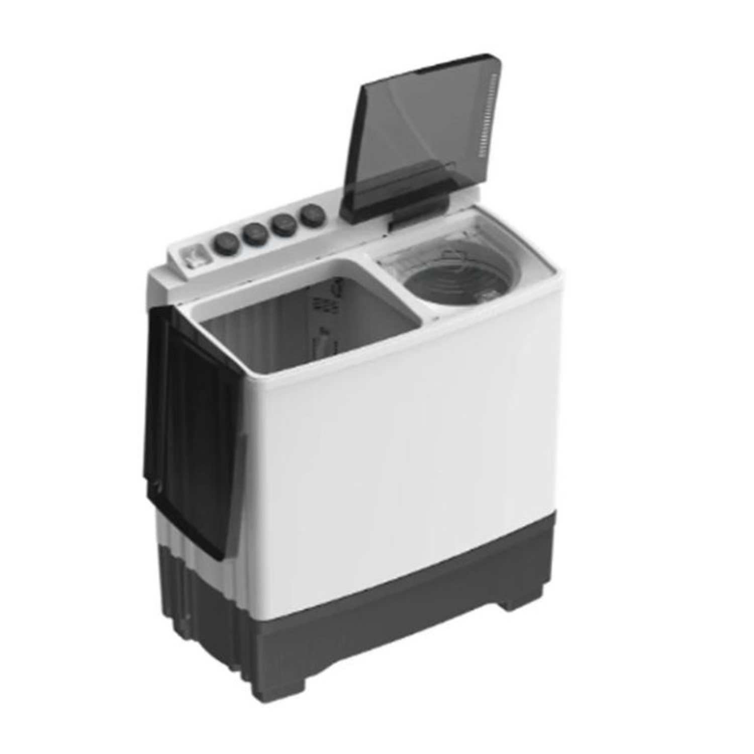 Midea Twin Tub 16Kg Washing Machine - White - Zayoom