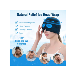 Migraine Relief Cap, Odorless Headache Relief Hat With Hot and Cold Therapy