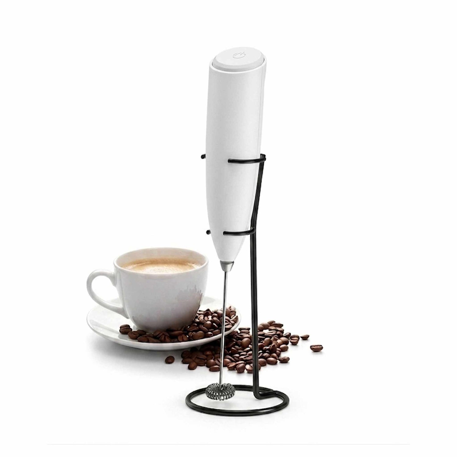 Milk Frother With Stand - Assorted Colors