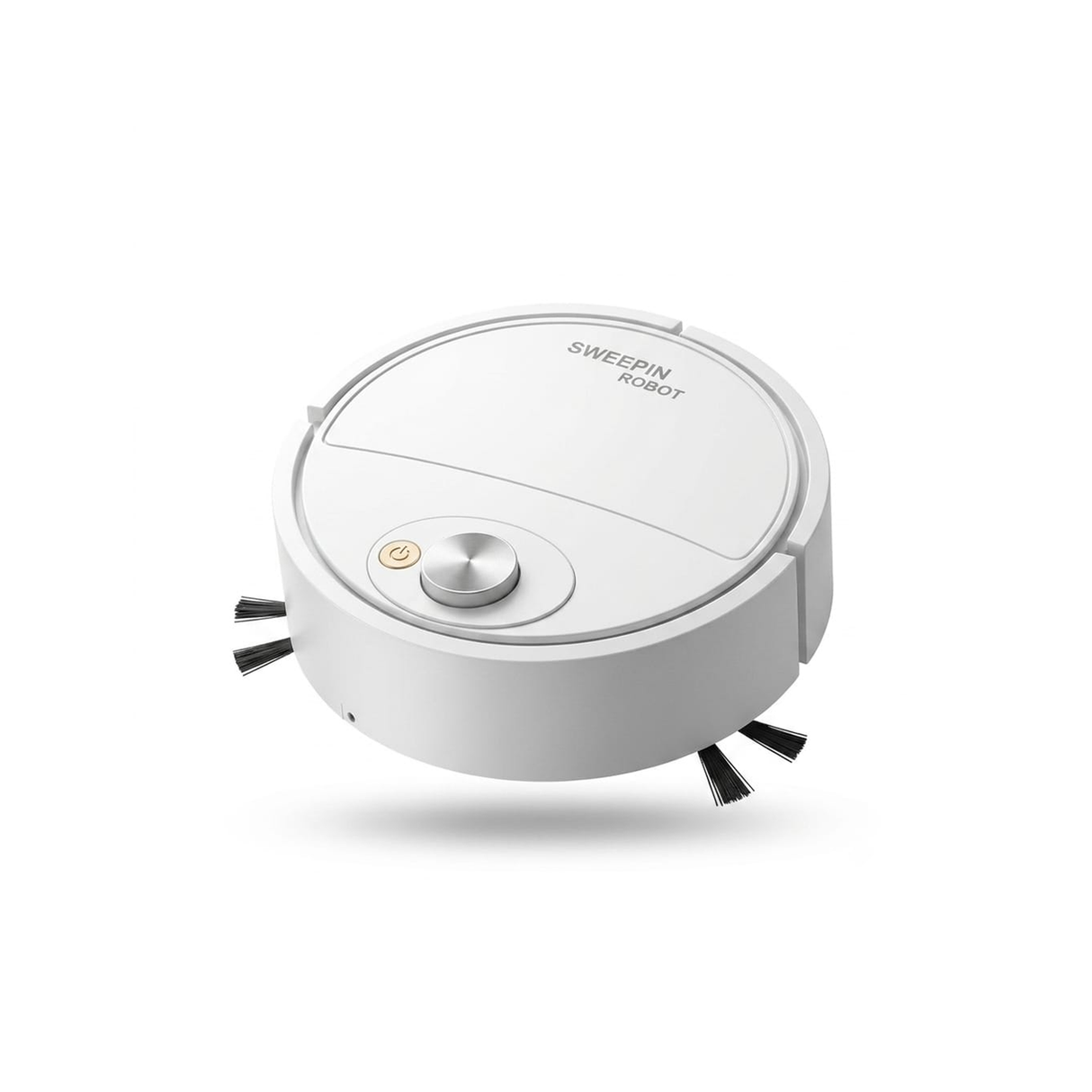 Mini Robotic Sweeping Cleaner – 3-in-1 Smart Cleaning Solution - White