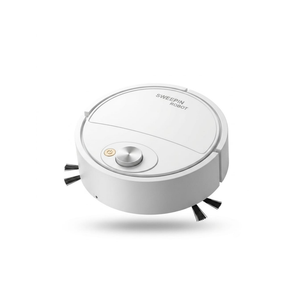 Mini Robotic Sweeping Cleaner – 3-in-1 Smart Cleaning Solution - White