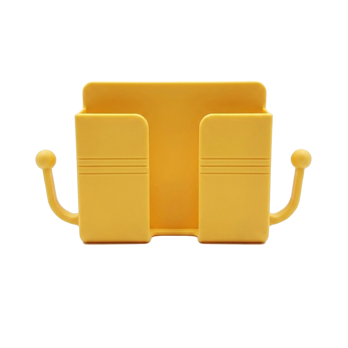 Mobile Phone Charging Stand With Dual Side Hooks - Multipurpose Organizer