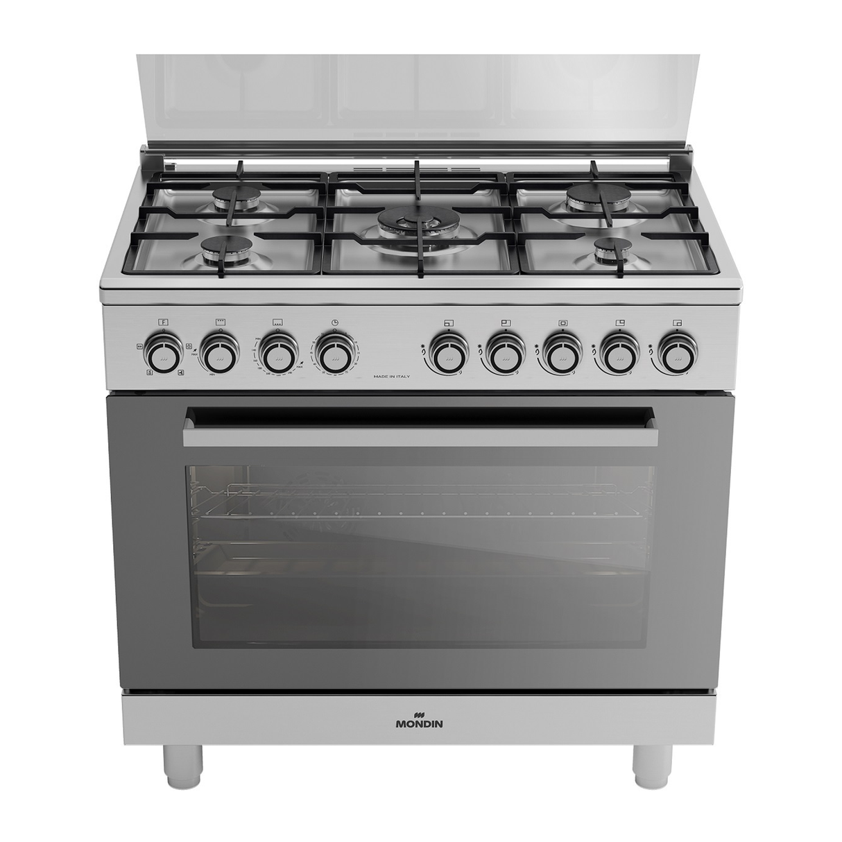 Mondin Gas Cooker 90x60cm 5 Burners