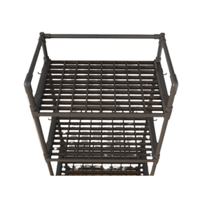 Multi-Functional Storage Rack for Kitchen, Bedroom, and Bathroom with Adjustable Shelves & Strong Load-Bearing Capacity