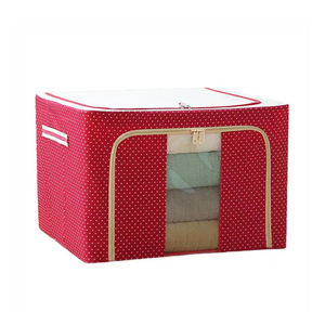 Multicolor Foldable Storage Box For Clothes 66L - Assorted Color