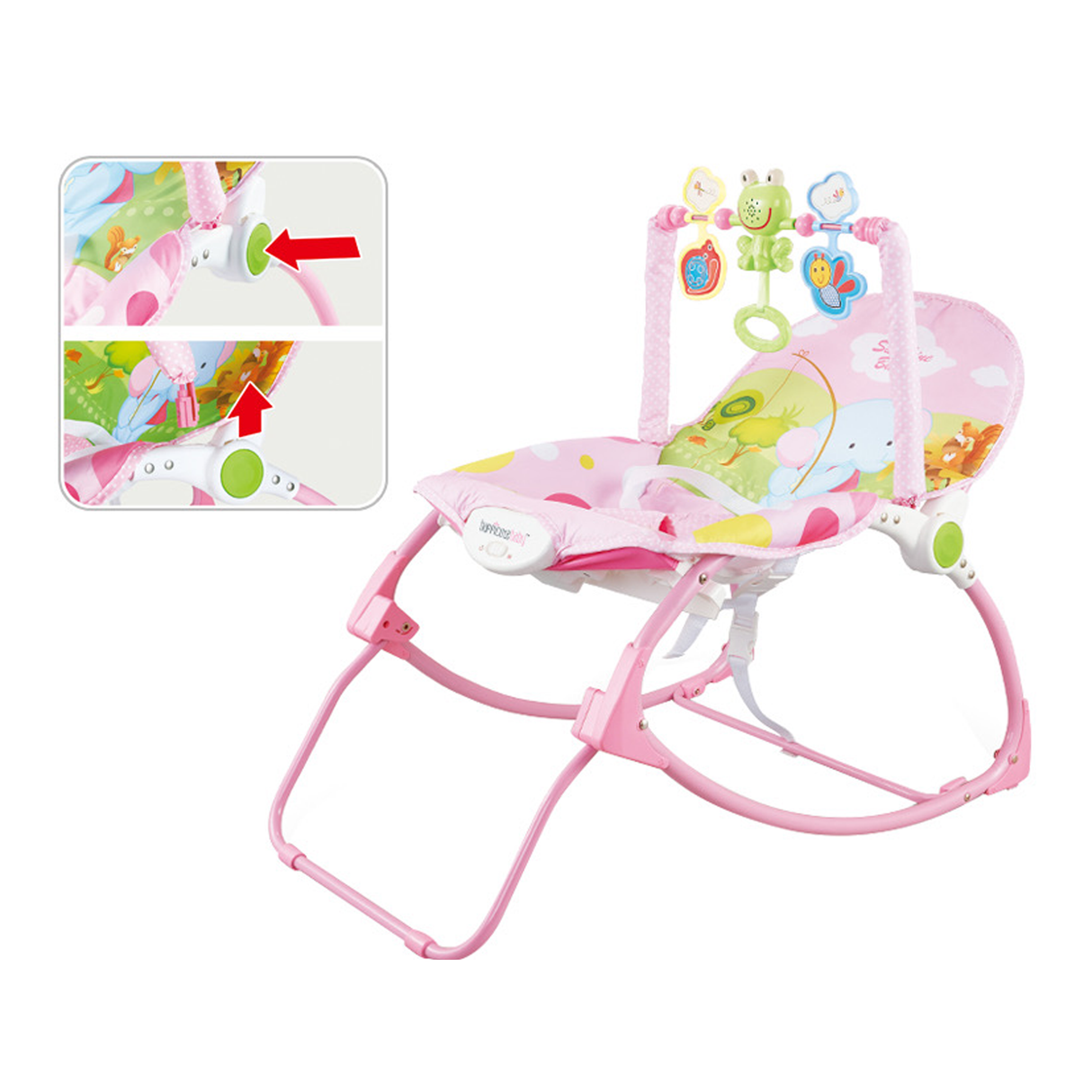 Vibrating Baby Rocker Chair With Music
