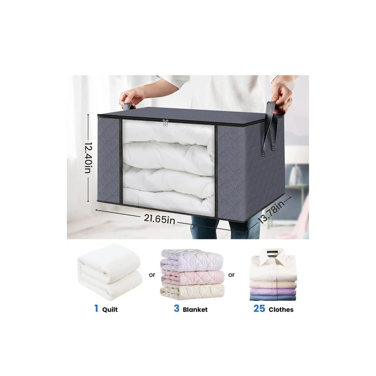 Multifunctional Plastic Folding Box Storage