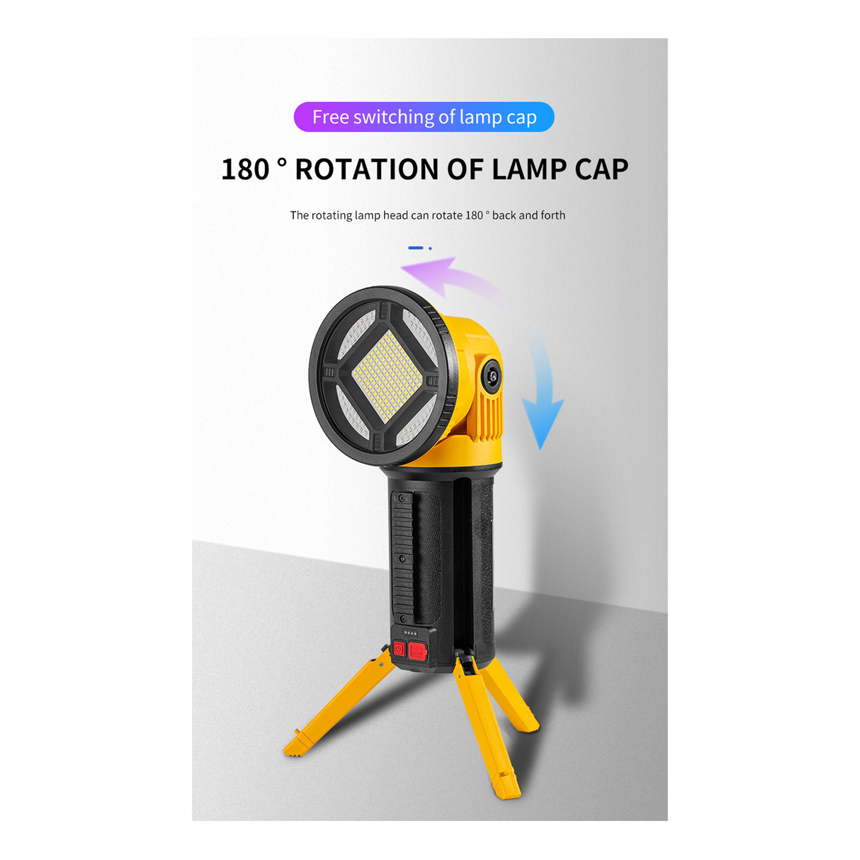 Multifunctional Rechargeable Searchlight Small