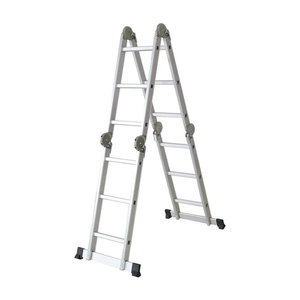 Multipurpose Foldable Aluminium Ladder for Home & Outdoor Use - 6m Height, 150 kg Capacity