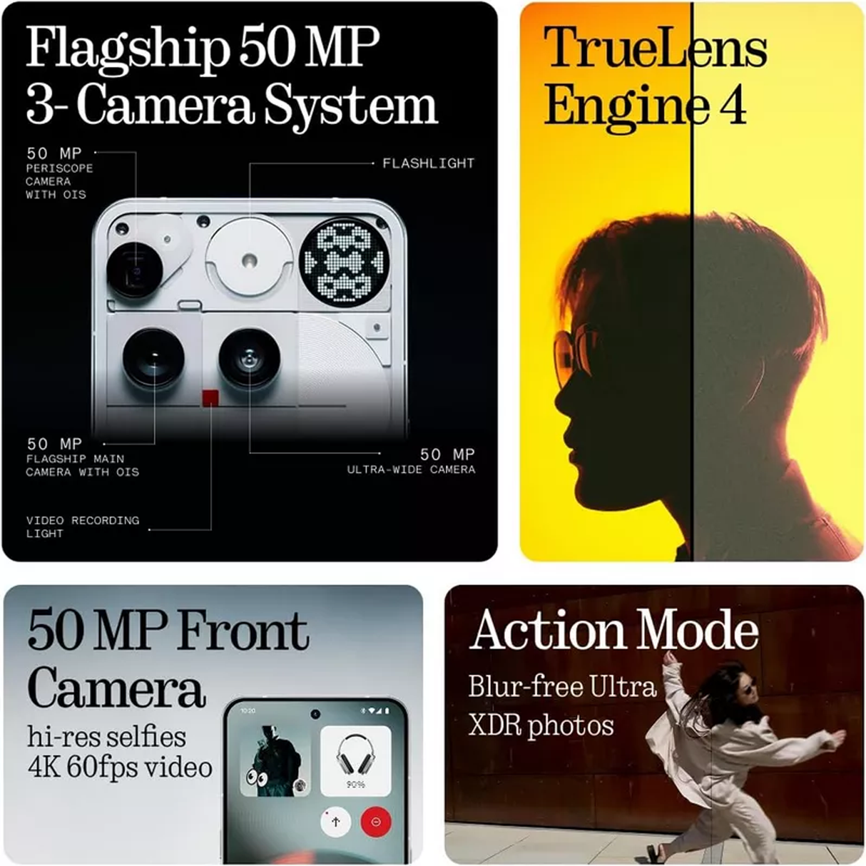 Nothing Phones 3 5G Dual SIM 256GB, 12GB Mobile Phone