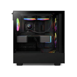 NZXT Kraken 240 RGB 240mm AIO Liquid Cooler with LCD Display - Black