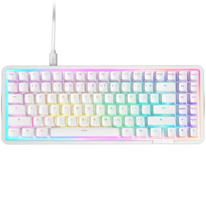 إن زد إكس تي لوحة مفاتيح فنكشن إيليت ميني TKL سلكية بمفاتيح مغناطيسية للألعاب - أبيض